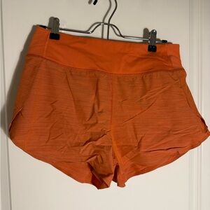 Athleta Women's Vibrant Orange Athletic Shorts
